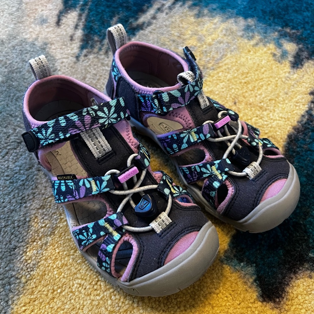 KEEN Kids' Sandals in Pink and Blue